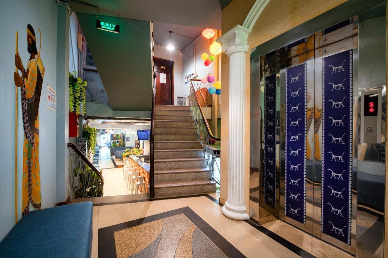 Babylon Garden Hostel ハノイ市 エクステリア 写真
